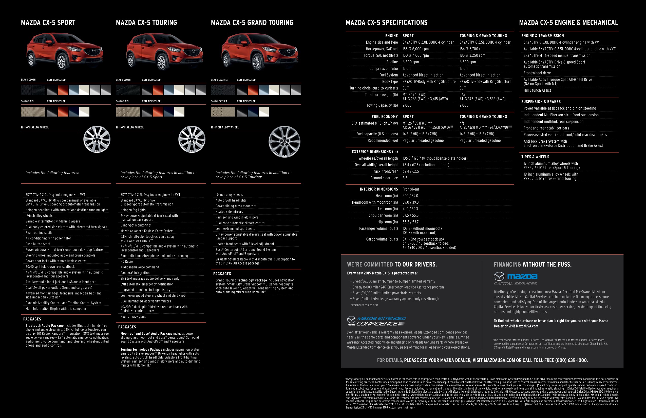 2015 Mazda CX-5 Brochure Page 8